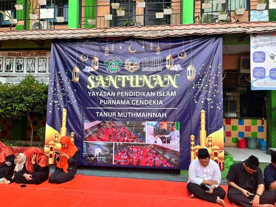 Santunan YPIPC bersama Tanur Muthmainnah